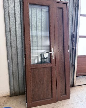 Porta pvc effetto legno