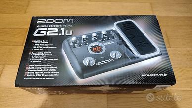 Pedaliera Zoom G2.1u NUOVA MAI USATA