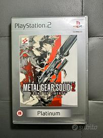 Metal Gear Solid 2  ita per ps2