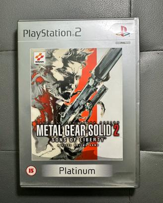 Metal Gear Solid 2  ita per ps2