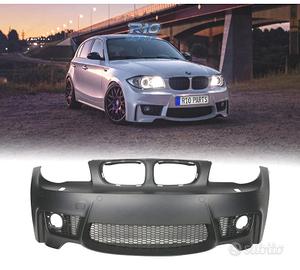 PARAURTI ANTERIORE BMW E87 E82 E81 E88 LOOK 1M PDC