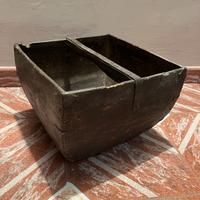 Cesto cinese dell'800, legno