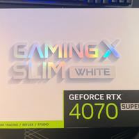 MSI 4070 super Gaming X Slim White