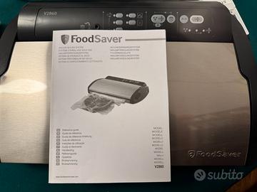 Macchina Sottovuoto FoodSaver V2860 + 4 Rotoli Ori
