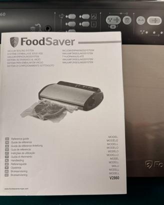 Macchina Sottovuoto FoodSaver V2860 + 4 Rotoli Ori