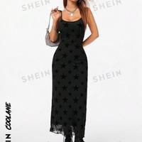 Vestito nero lungo xs