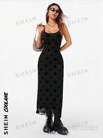 Vestito nero lungo xs