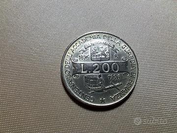200 lire Accademia Guardia di Finanza (1996)