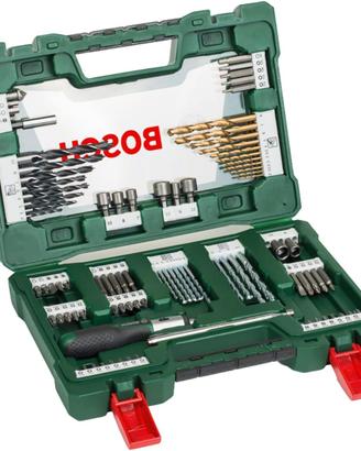 Bosch Set Da 91 Pezzi Di Punte E Bit V-Line In Tit