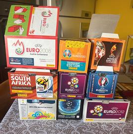 Box Panini calciatori Vuoti