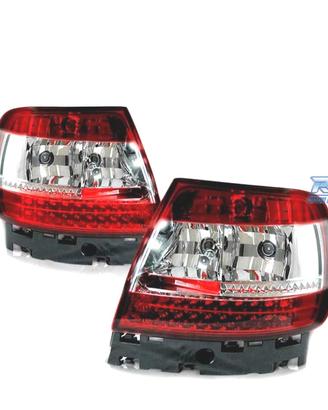 FANALI AUDI A4 B5 94-00 LED ROSSO BIANCO