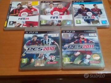 5 giochi playstation 3 di calcio