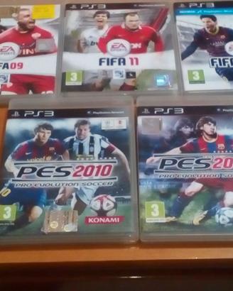 5 giochi playstation 3 di calcio
