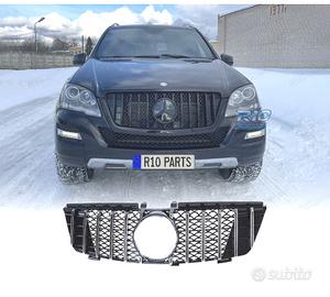 GRIGLIA MERCEDES M ML W164 05-08 NERO CROMATO