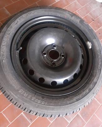 Cerchi e gomma nuova r 15