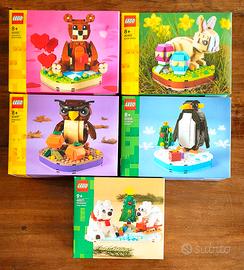 Lego 40462+40463+40497+40498+40571 Collez Anim