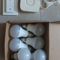 PHILIPS HUE STARTER KIT WHITE E27 6X LAMPADINE LED