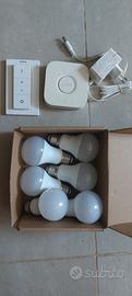 PHILIPS HUE STARTER KIT WHITE E27 6X LAMPADINE LED