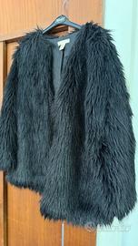 Giacca di pelo sintetica zara