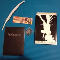 Diario Death note + penna piuma + ciondolo L