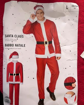 Costume Babbo Natale Completo Adulto