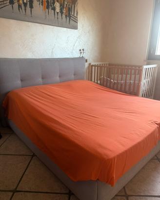 Letto contenitore con 2 materassi singoli