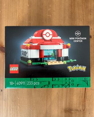 LEGO Vip 40911 Mini Pokémon Center – Set Sigillato