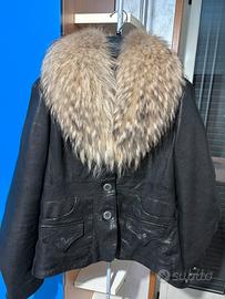 Giacca donna in pelle