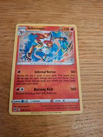 carta Pokémon di Infernape. 