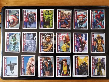 Figurine cards Marvel Coop