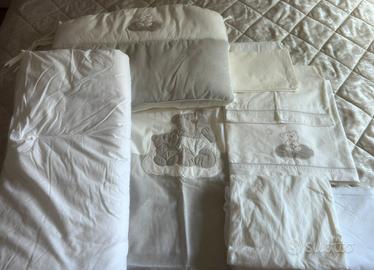 Completo per lettino 9 pezzi erbesi