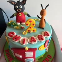 Torta scenografica a tema Bing