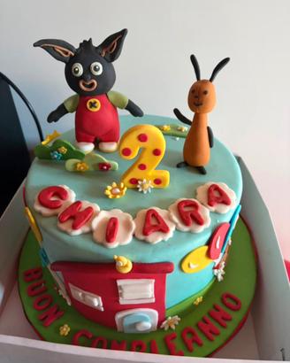 Torta scenografica a tema Bing