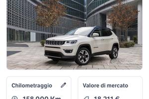 Jeep compass gancio e rimorchio