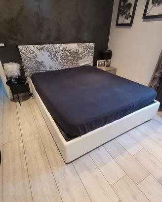 letto matrimoniale contenitore 