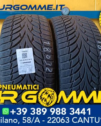 2 Gomme al 80% 225/45/17 NANKANG Invernali - Cantù