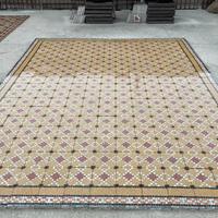 Cementine vintange in mosaico.