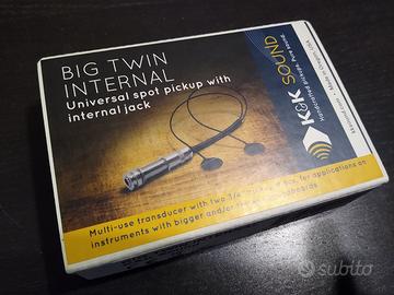 Microfono a contatto Big Twin K&K