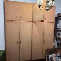 Armadio vintage anni 60/70 con 4 ante