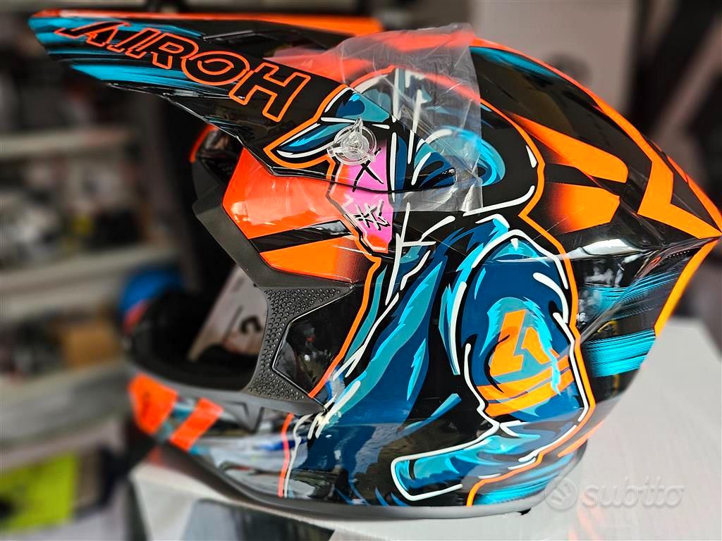 Subito - motostore vibo valentia - casco cross airoh wraap cyber orange  gloss - Accessori Moto In vendita a Vibo Valentia