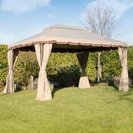 Gazebo 3x3 mt in ferro e alluminio Metalfranchi
