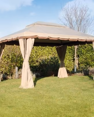 Gazebo 3x3 mt in ferro e alluminio Metalfranchi