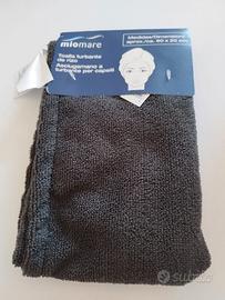 Asciugamano a turbante per capelli