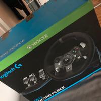 Volante logitech G920+cambio manuale