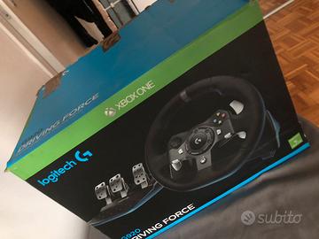 Volante logitech G920+cambio manuale