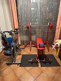 Attrezzatura palestra casa