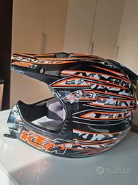 Casco serigrafato KTM