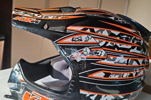 Casco serigrafato KTM