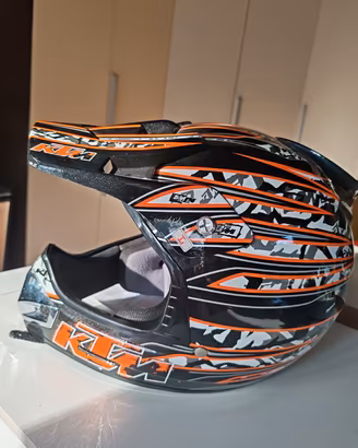 Casco serigrafato KTM