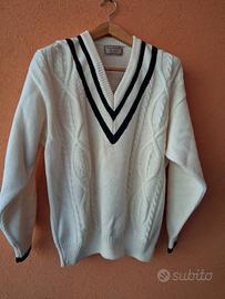Maglione vintage a V